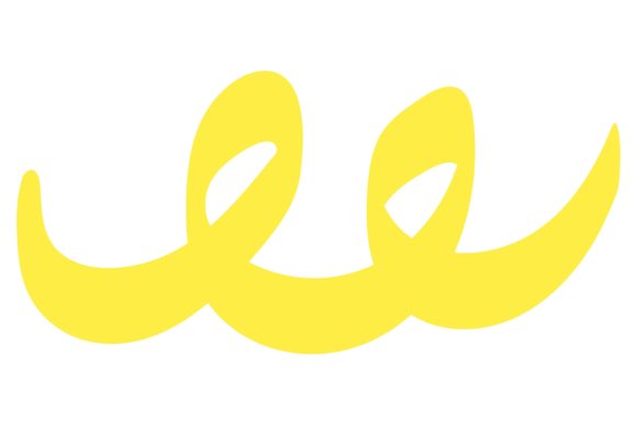 Download Line Curl Drawn by Yellow Marker. Vector - Vector Collection